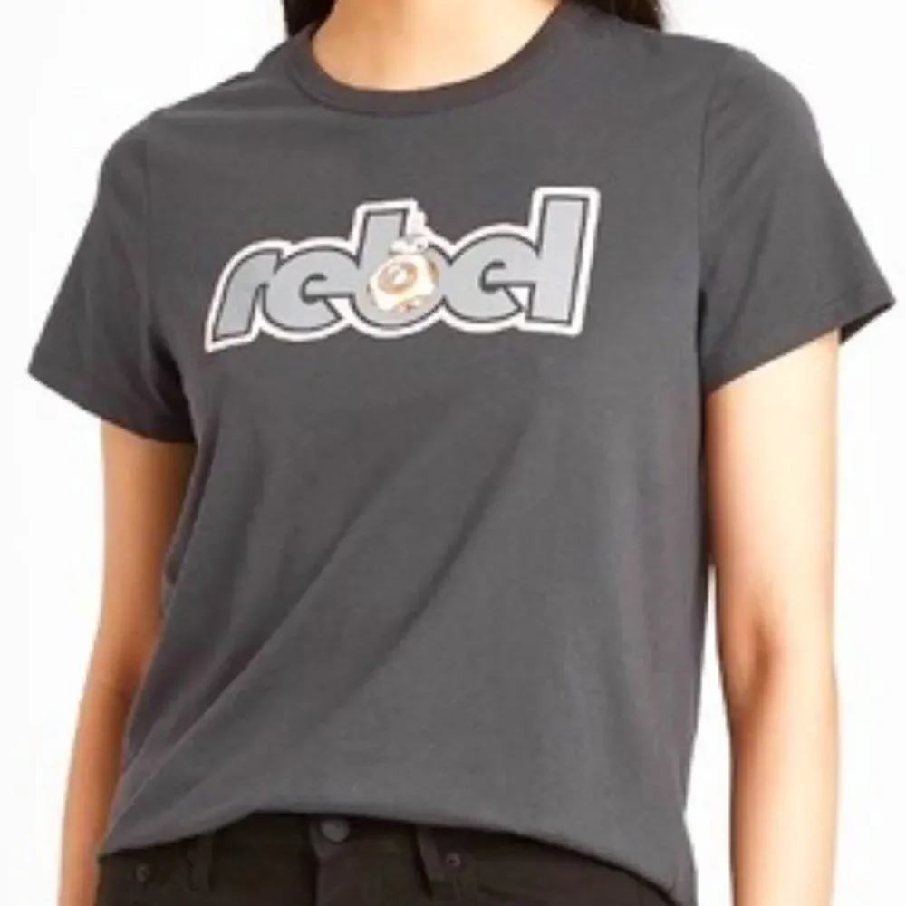 Star Wars Rebel graphic tee shirt Obsidian NWT L gift quality